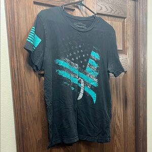 Grunt Style Black and Blue Short Sleeve Tees